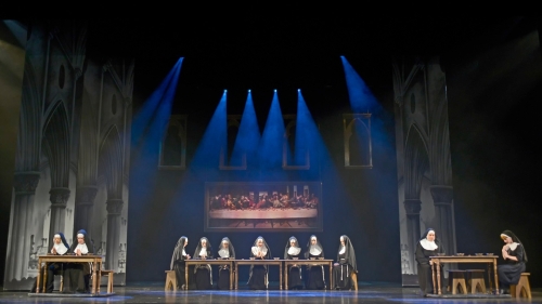 The Company In Musical Theatre West's Production Of Sister Act